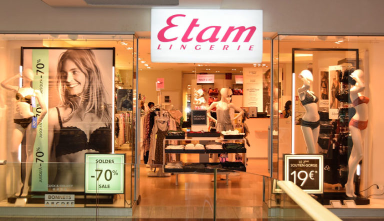 etam lingerie auchan