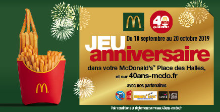 40 ans de McDonald’s !