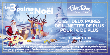 Tchin Noël Tchin Tchin Lunettes Promo Afflelou Paires 2025