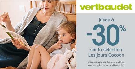 Opération cocooning chez Vertbaudet !