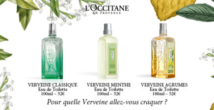 Les trois senteurs de l’été chez l’Occitane en Provence