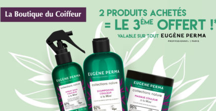 Eugène Perma – 2 produits achetés = le 3ème OFFERT
