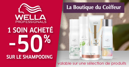 WELLA Professionals à La Boutique du Coiffeur