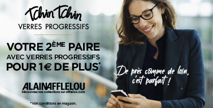 TCHIN TCHIN Verres Progressifs chez Alain Afflelou