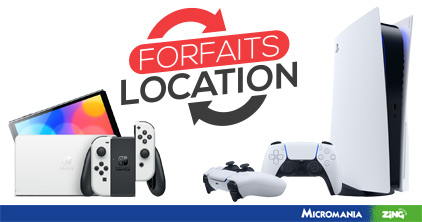 Location de votre SWITCH OLED chez Micromania