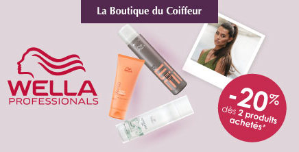 -20% dès 2 produits achetés à la Boutique du Coiffeur